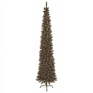 2M Flocked Pencil Pine Tree