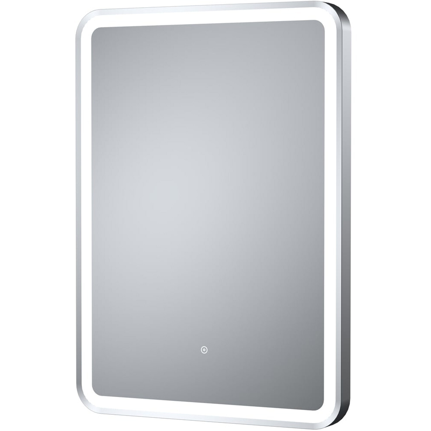 Nuie Furniture Led Mirror 500X700mm (Chrome). - Image 6