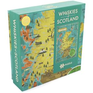 Whiskies of Scotland 500 Piece Puzzle