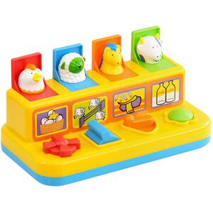 Farm Yard Pop Up Friends Learning Activity Toy