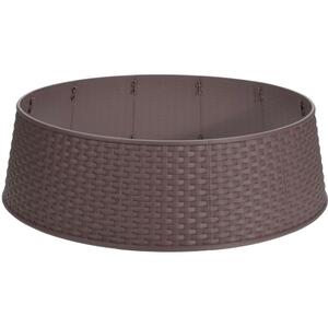 Rattan Effect Christmas Tree Skirt