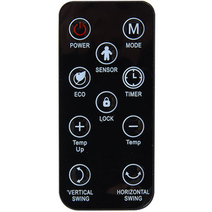 Black Electric PTC Space Heater shot 11582744