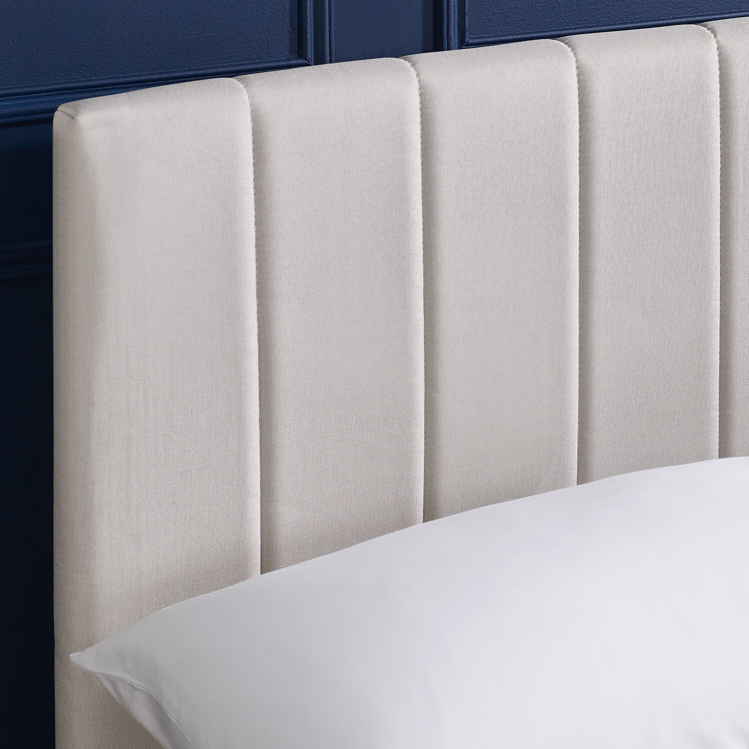 Aylen Bed Frame - Oatmeal King