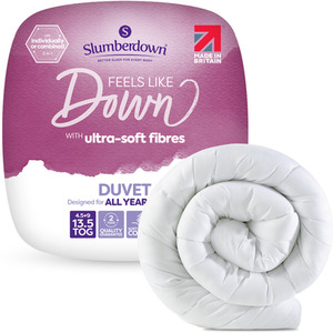 Slumberdown Feels Like Down 13.5 Tog All Season Duvet