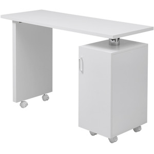 Rolling Manicure Station with Storage