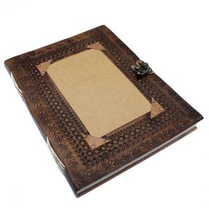 Huge Customisable Visitor Leather Book (200 pages)