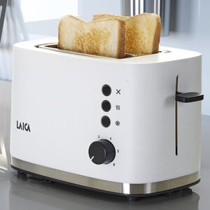DualFlo 2 Slice Toaster with 6 Browning Setting
