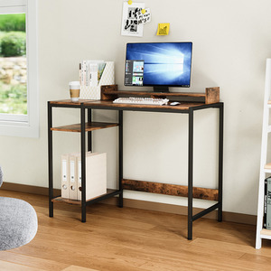 Office Desk with Monitor Stand