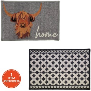 Porto Washable Door Mat