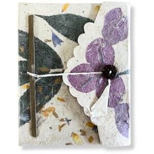 Bougainvillea Handmade Lokta Notebook
