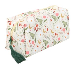 Fairy Folklore Makeup Bag Whimsical Travel Beauty Organizer