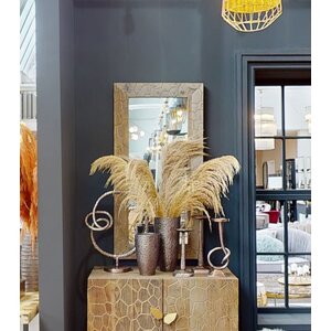 Urban Matte Black Finish Wall Mirror