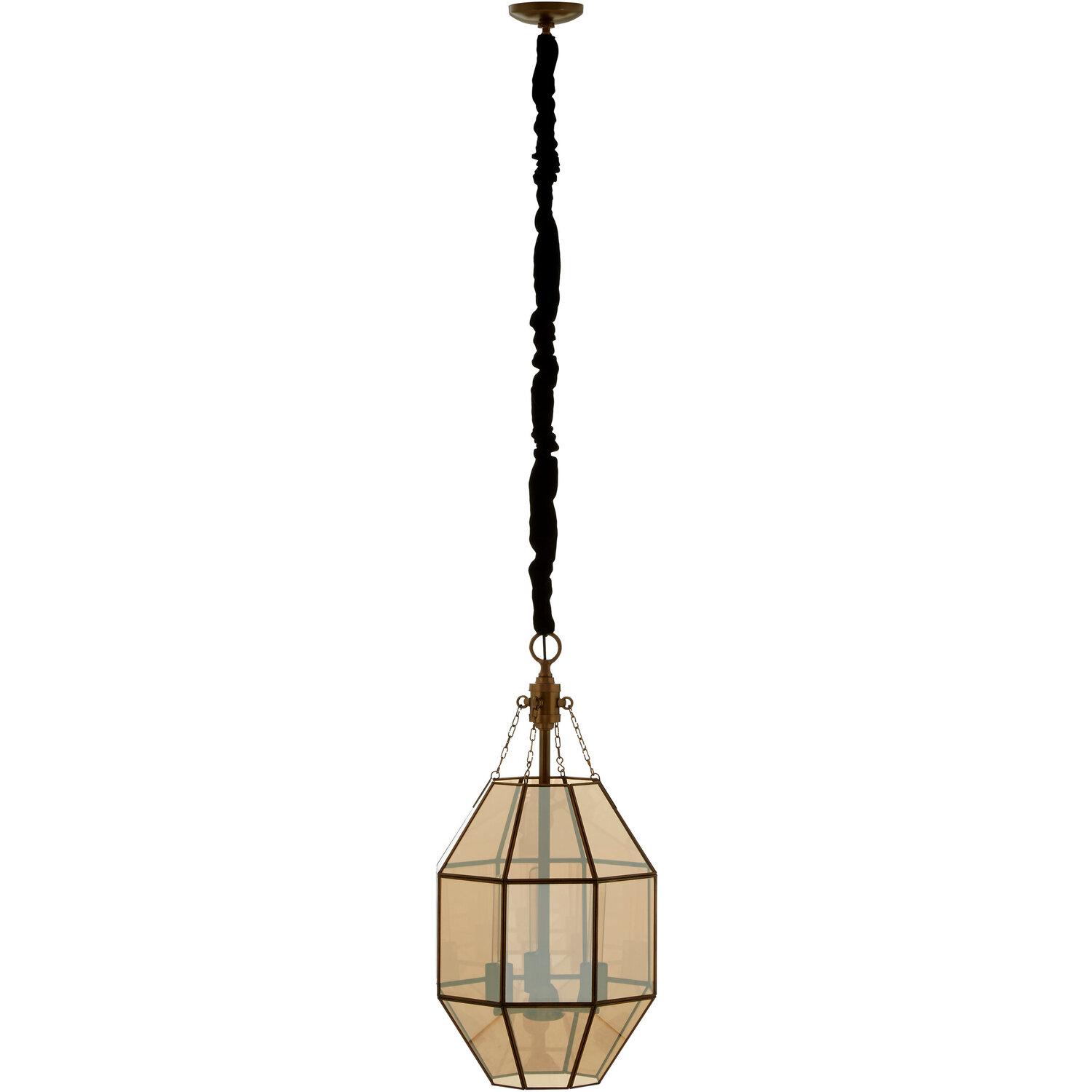 Calissa Polygonal Pendant Light - Gold
