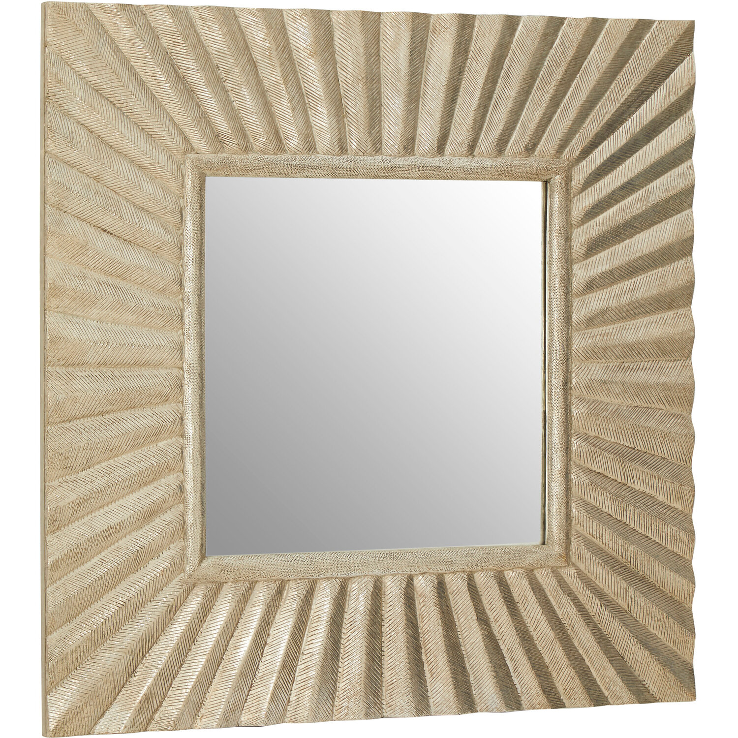 Lyra Wall Mirror - Silver