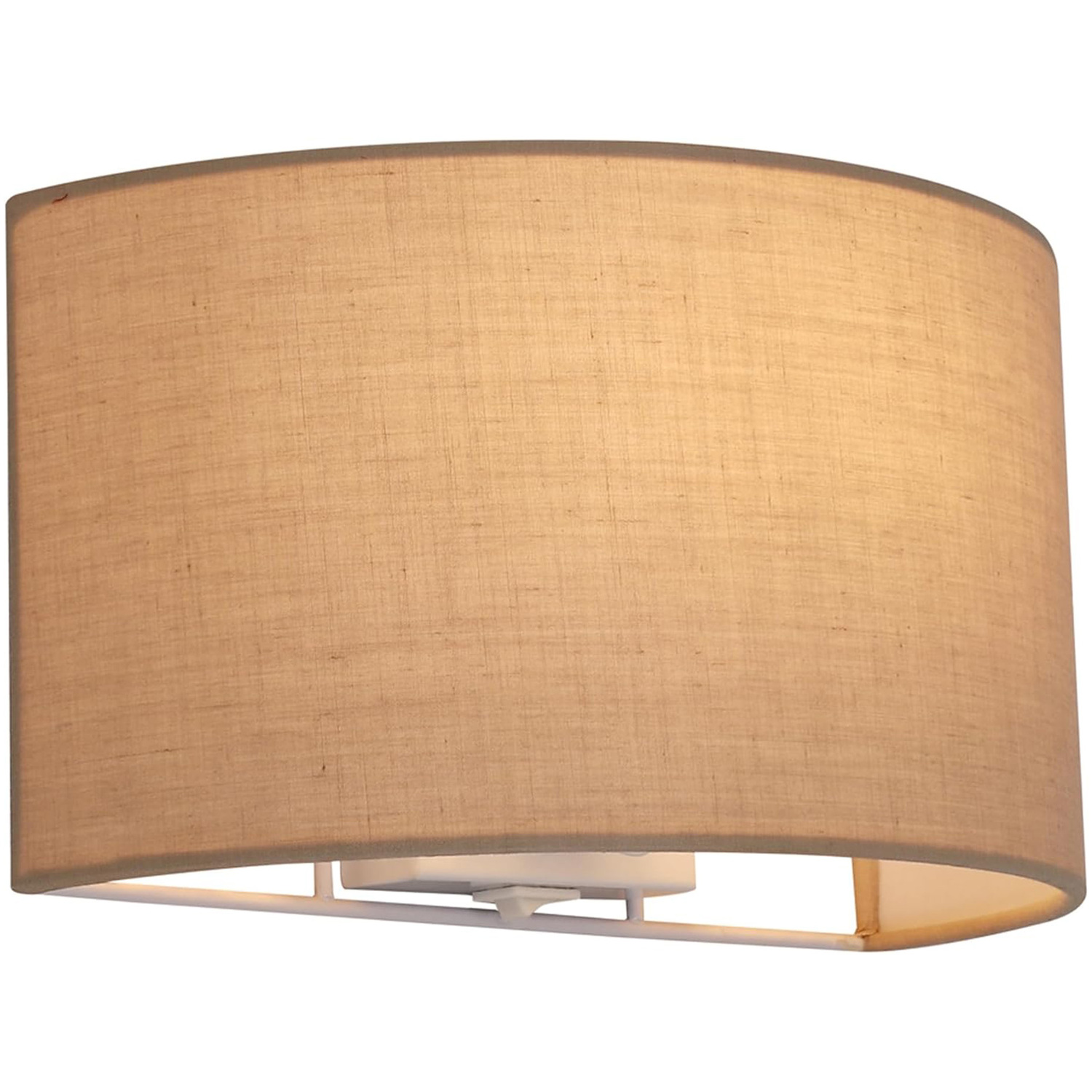 Image of Fabric Wall Light - Taupe /&hellip;