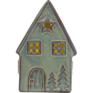 LED Glazed House Ornament