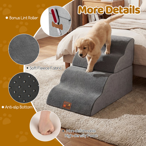 4-step Dog Foam Stairs