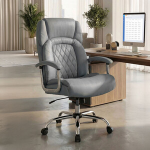 Computer Desk Chair with Rocking Backrest