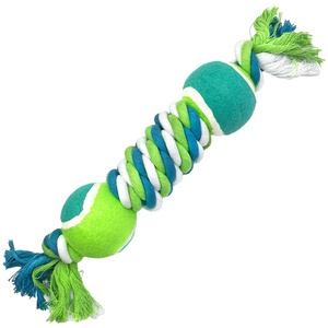 HugglePets Tennis Ball Dumbell Dog Toy