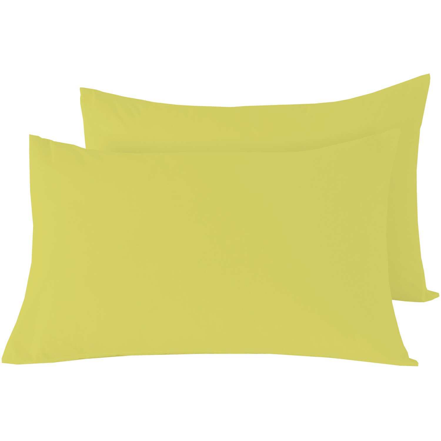 Basics Pillowcase Pair - Ochre