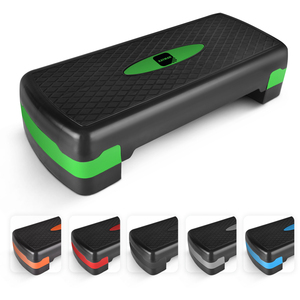 KAYMAN Fitness Stepper with Adjustable 2-Step Heights 10-15 cm