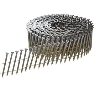 Bostitch Galvanised Ring Shank Coil Nails 2.1 X 40mm Pack Of 24 500
