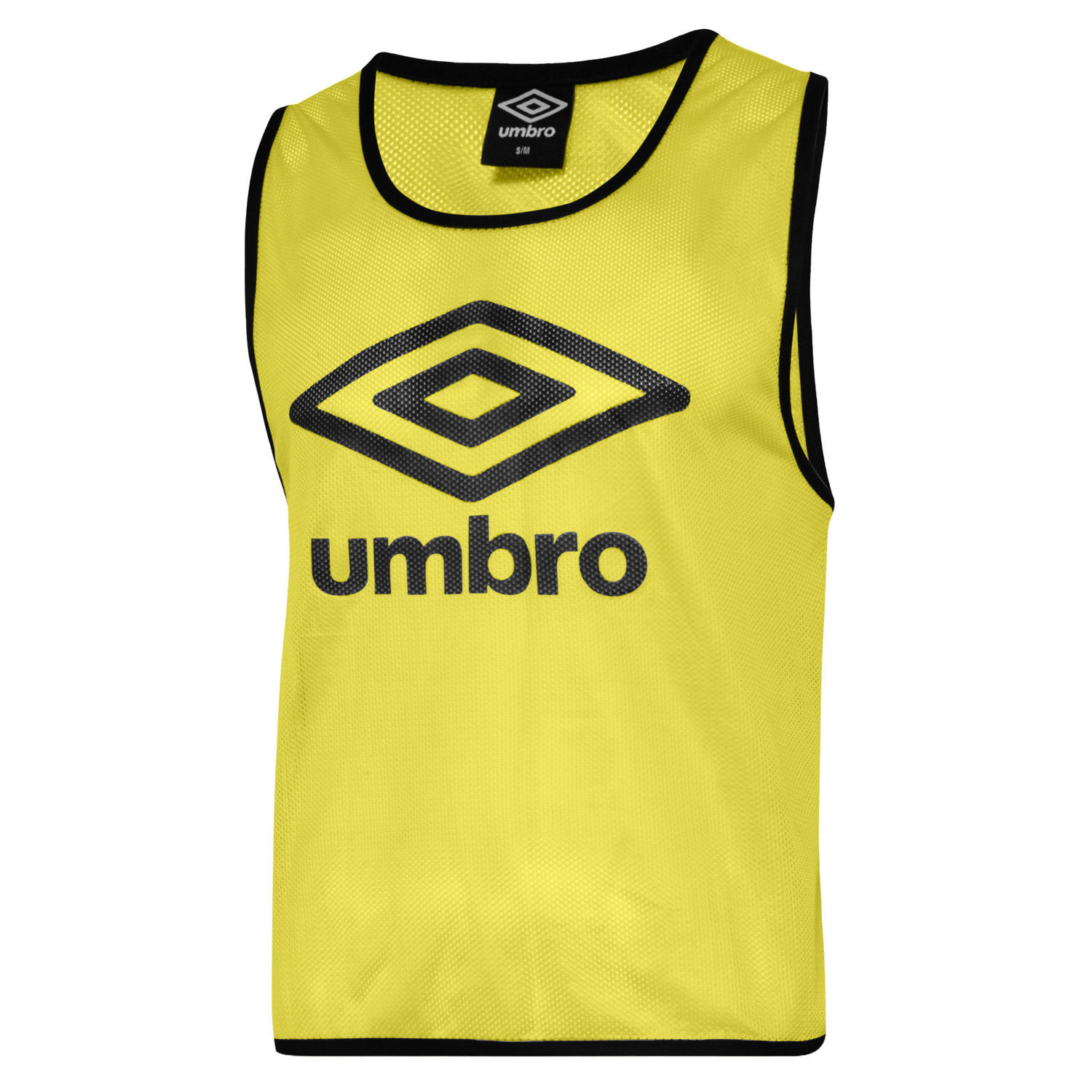 Umbro Childrens/Kids Training Bib - Yellow/Black