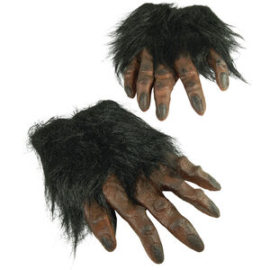 Bristol Novelty Unisex Adults Hairy Hands (1 Pair)
