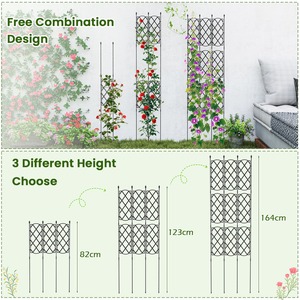 Rustproof Flower Rose Stand Cage