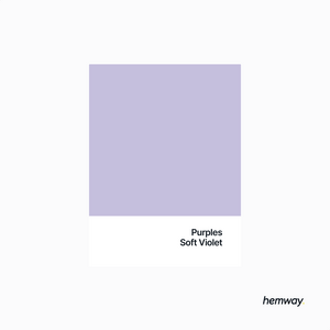 Hemway Chalk Paint Flat Matt Soft Violet 1L