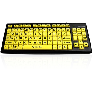 Accuratus Monster 2 USB-A High Visibility Upper Case ELK Keyboard