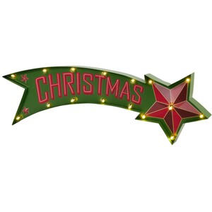 LED Christmas Star Sign