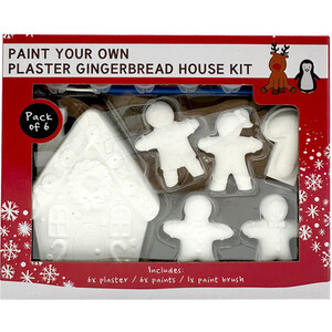 Paint Your Own Gingerbread House Kit