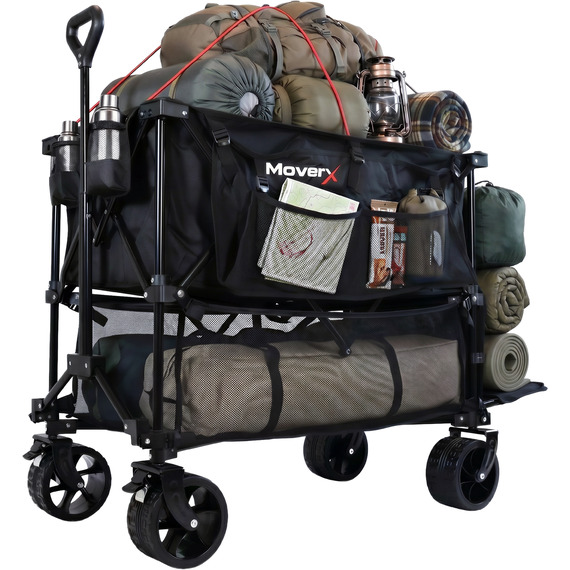 MoverX 300L Double Decker Trolley - 200kg Capacity