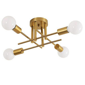 Chandelier Gold 4 Lights