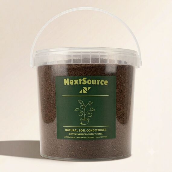 Chitin-Enhanced Frass - Premium Natural Soil Conditioner and Improver | 100% Sustainable & Peat-Free