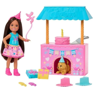 Barbie Club Chelsea Surprise Birthday Party Playset - Small Doll with Accessories