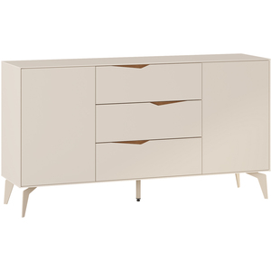 Decortie Jaden Console Table With Three Drawers And Two Cupboards