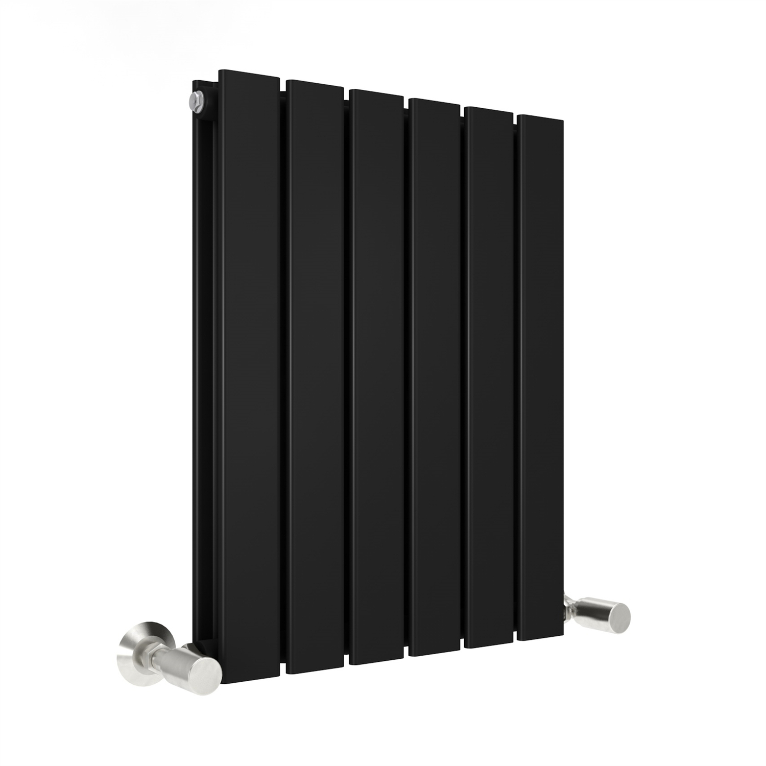 Mcc Direct Double Panel Flat Vertical Radiator 600X408mm Black