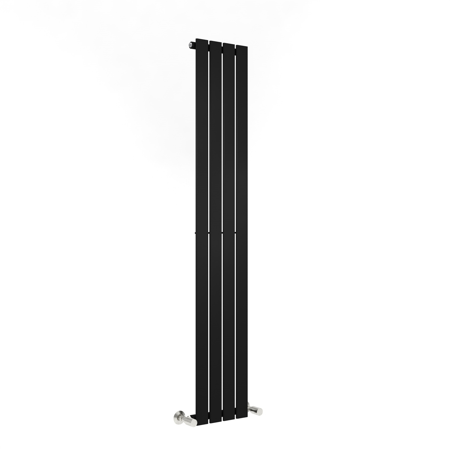 Mcc Direct Single Flat Panel Vertical Radiator 1800 X 272 Mm Black