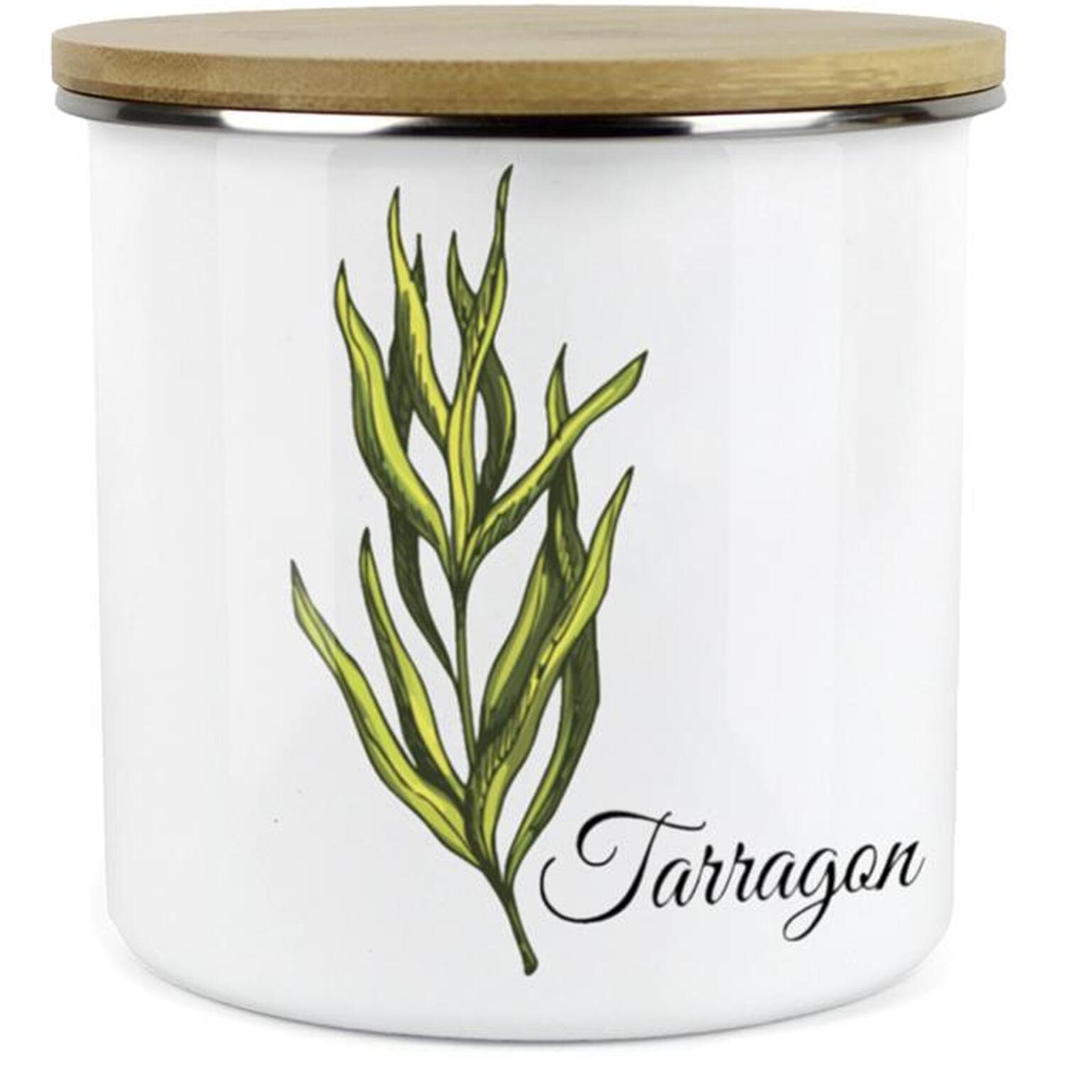 Purely Home Classic Herbs Kitchen Food Storage Canister - Tarragon