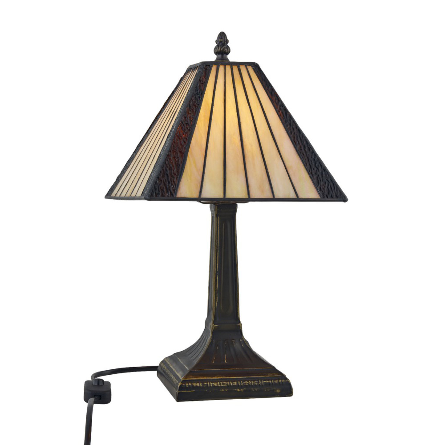 First Choice Lighting Stratford Table Lamp With Shade - Cream