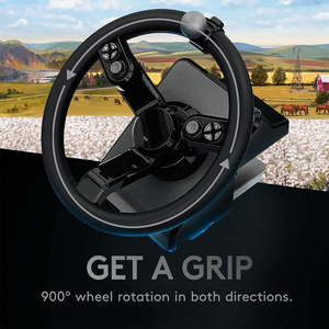 Farm Simulator Steering Wheel Pedals & Control Panel