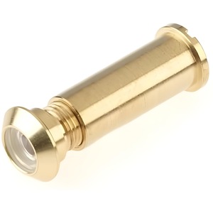 Dzina Premium Door Viewer 160° Wide Angle Spy Hole for Front Door Security Solid Brass
