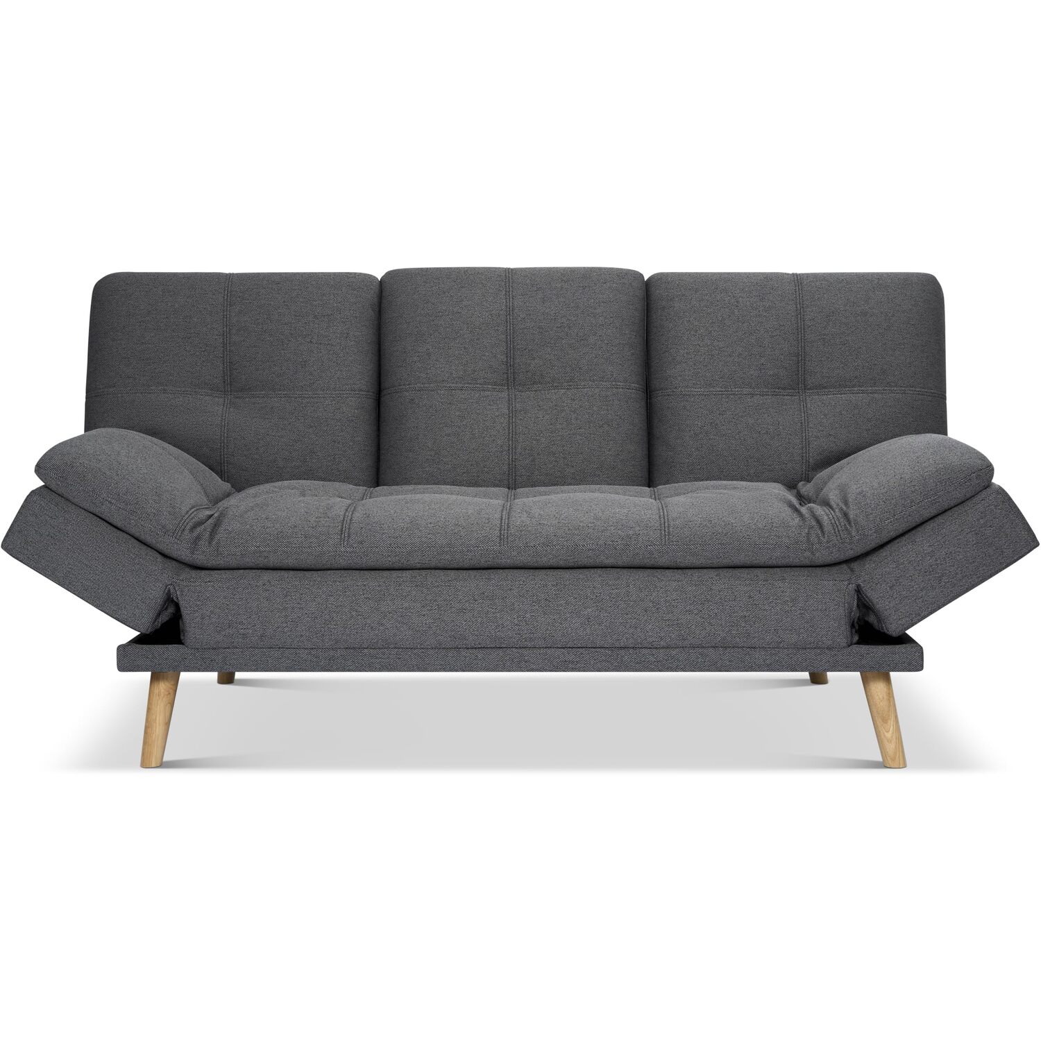 Bravich Soho Linen Sofa Bed - Dark Grey