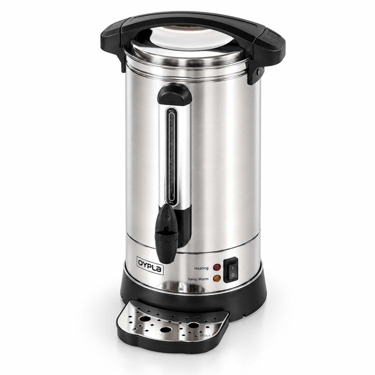 Oypla Electrical Catering Hot Water Boiler - Silver
