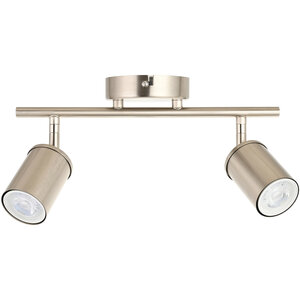 Larbert Brushed Nickel 2 Way Adjustable Spotlight Fitting