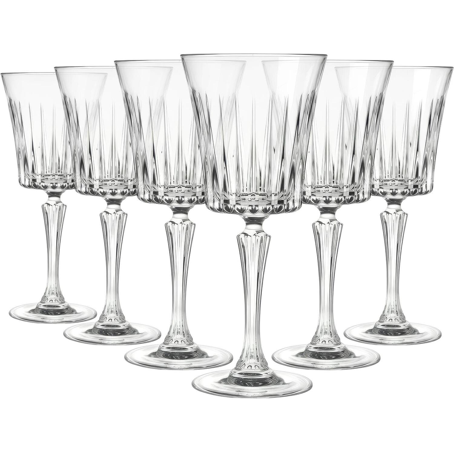 Set 6 Glasses Cocktail And Wine Timeless 23 CL Eco Crystal - Rcr - Restaurant - Image 8