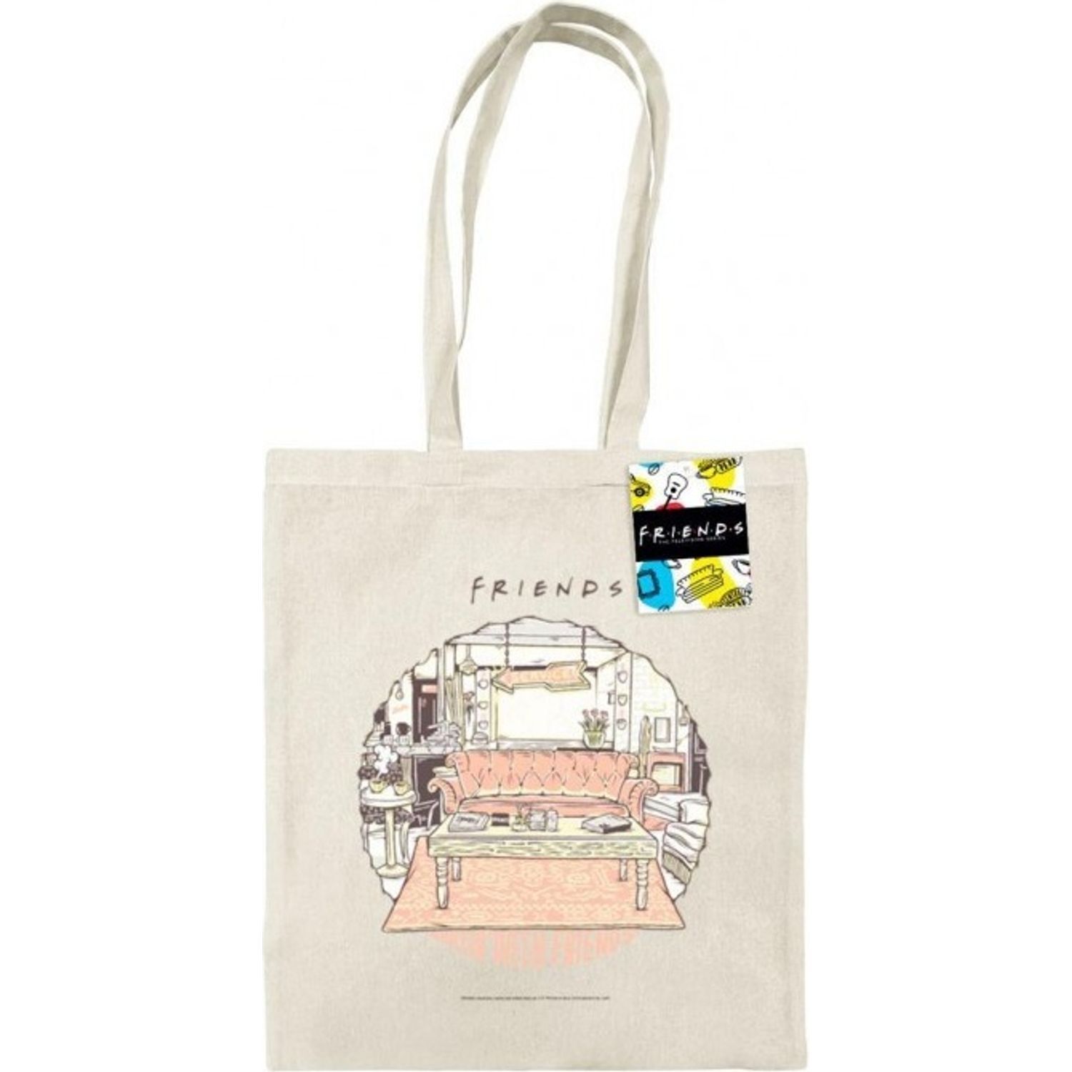 Friends Chillin´ With Tote Bag - Natural
