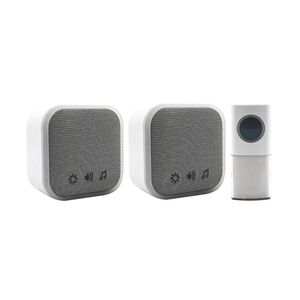 Uni-Com Uni-com Portable And Plug-in Door Chime Set (UK Plug)